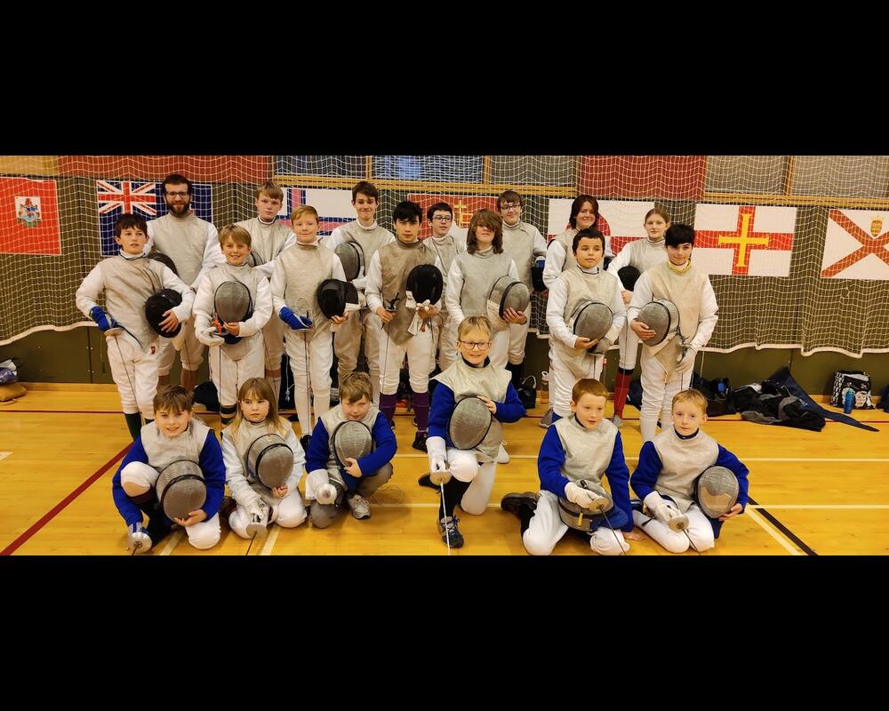 Our Group of fencers